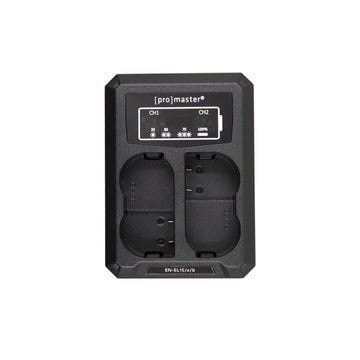 Dually Charger - USB-A for Nikon EN-EL15, EN-EL15a, EN-EL15b, EN-EL15c