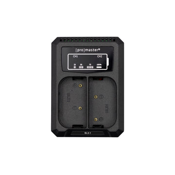 Dually Charger - USB-A for OM System BLX-1