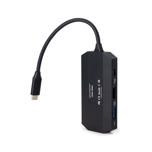 USB-C Card Reader & Hub for 2 SD Cards