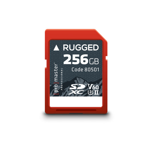 SDXC 256GB Rugged™ UHS-II V60 Memory Card